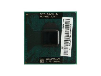 06551 intel core2 duo procesor t6670 slglk