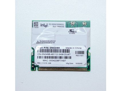 13217 intel wm3a2100 0n0498