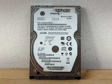 Seagate Momentus ST9320320AS 2.5" 320 GB front