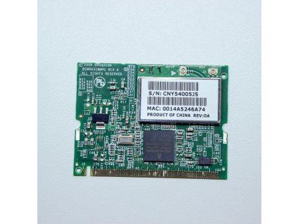 06895 bezdratova sitova karta broadcom bcm94318mpg
