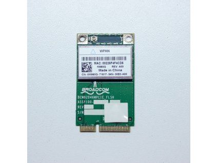 12964 bluetooth karta broadcom bcm92046mpcie pro dell notebooky