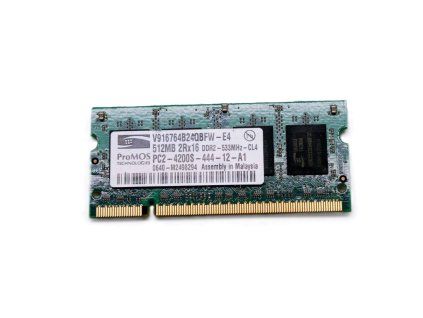 29189 512 mb so dimm ram v916764b24qbfw e4