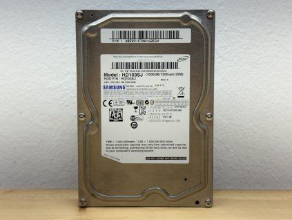 Samsung HD103SJ 3.5" 1 TB front