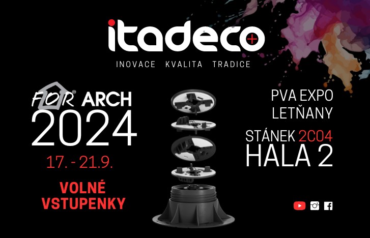 Novinky představíme na prestižním stavebním veletrhu FOR ARCH 2024