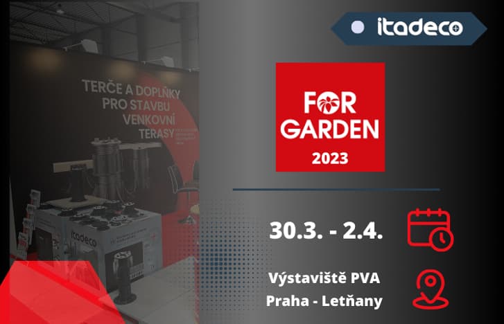 Opět vystavujeme na FOR GARDEN v Praze