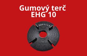 Nový gumový terč EHG10