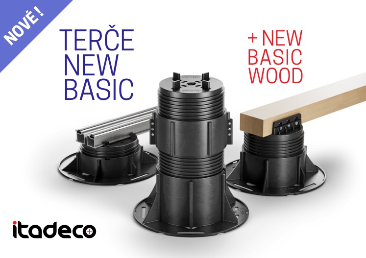 Nové terče pod dlažbu a dřevo New Basic
