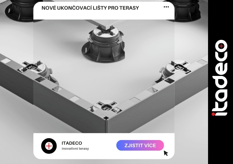 Nové ukončovací lišty pro terasy