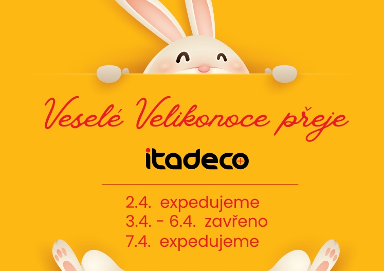 Veselé Velikoce Vám přeje ITADECO