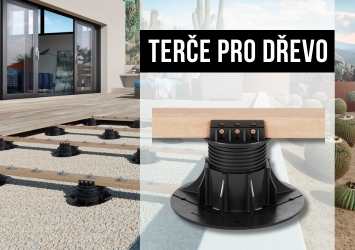 Terče pod dřevo a WPC