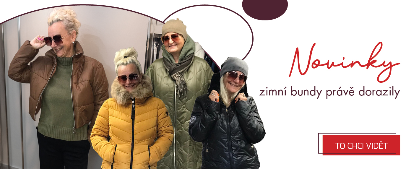 Zimní bundy právě dorazily