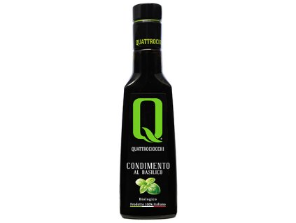 Olio Aromatizzato Basilico 250ml Quattrociocchi