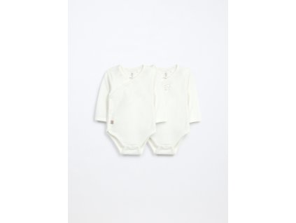 Pack 2 body in interlock di puro cotone (Velikost 0-0)