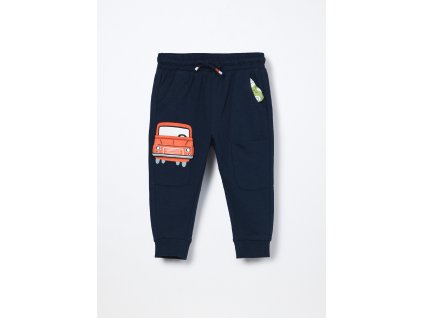 Jogger in french terry di puro cotone neonato (Velikost 9-12)
