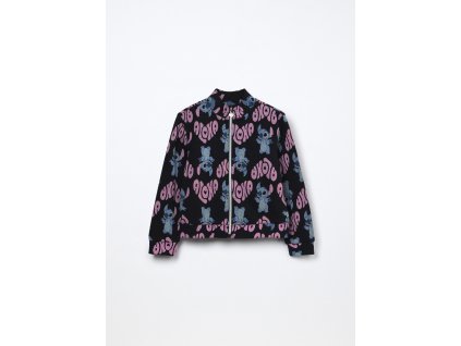 Felpa in french terry di misto cotone bambina (Velikost 4-5)