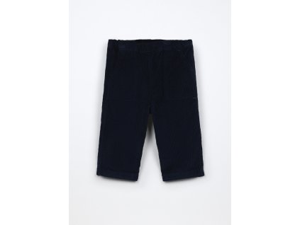 Pantaloni in velluto a coste neonato (Velikost 9-12 měsíců (74 cm), Barva Modrá)