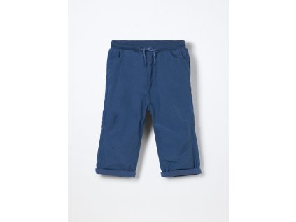 Pantaloni in microfibra di misto cotone neonato (Velikost 12-18 měsíců (80 cm), Barva Modrá)