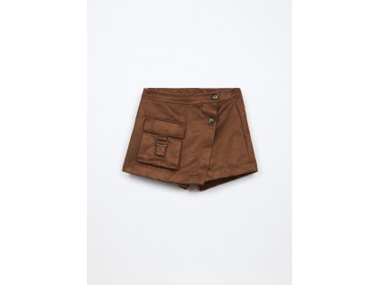 Gonna pantalone ragazza (Velikost 9-10 let (140 cm), Barva Hnědá)