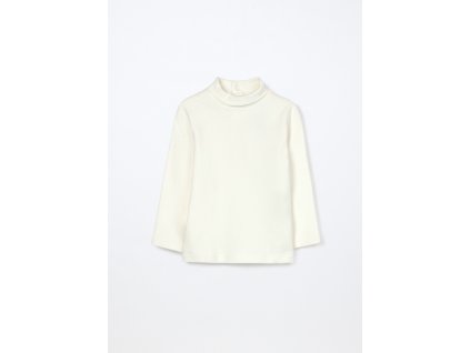 Lupetto in interlock di puro cotone neonato (Velikost 9-12 měsíců (74 cm), Barva Bílá)