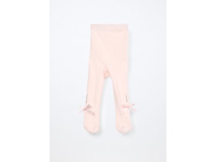 Collant misto cotone neonata (Velikost 0-6, Barva Růžová)