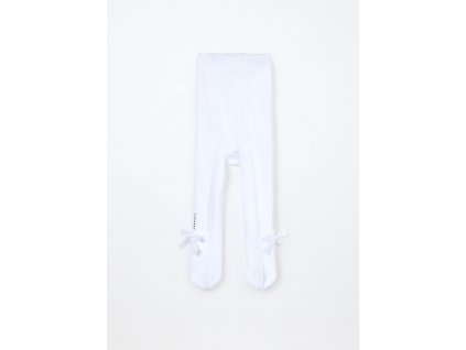 Collant misto cotone neonata (Velikost 0-6, Barva Bílá)