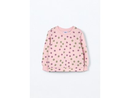 Felpa in puro cotone neonata (Velikost 9-12 měsíců (74 cm), Barva Růžová)