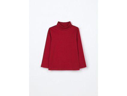 Lupetto in interlock di puro cotone bambino (Velikost 3-4 let (104 cm), Barva Červená)