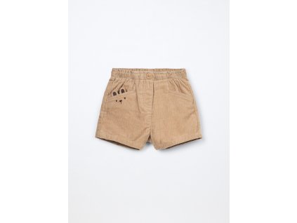 Shorts in velluto a coste di puro cotone neonata (Velikost 12-18 měsíců (80 cm), Barva Béžová)