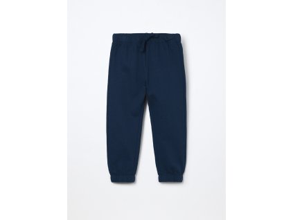 Jogger in puro cotone fleece bambino (Velikost 3-4 let (104 cm), Barva Modrá)
