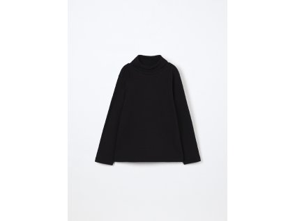 Lupetto in interlock di puro cotone bambino (Velikost 3-4 let (104 cm), Barva Černá)