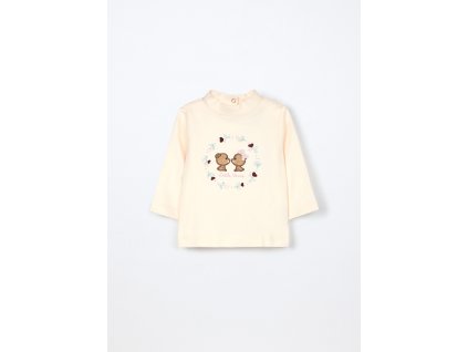 Lupetto in interlock di puro cotone neonata (Velikost 1-3 měsíců (56 cm), Barva Bílá)