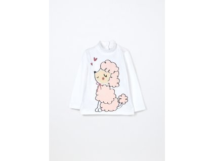 Lupetto in jersey di cotone stretch neonata (Velikost 9-12 měsíců (74 cm), Barva Bílá)