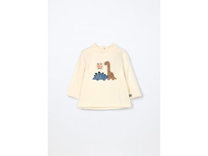 Lupetto in interlock di puro cotone neonato (Velikost 1-3 měsíců (56 cm), Barva Bílá)