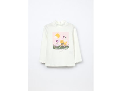 Lupetto in interlock di puro cotone neonata (Velikost 9-12 měsíců (74 cm), Barva Bílá)