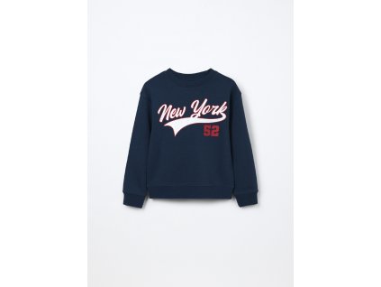 Felpa in puro cotone bambino (Velikost 3-4 let (104 cm), Barva Modrá)