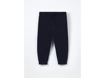 Jogger in french terry di puro cotone neonato (Velikost 24-30 měsíců (92 cm), Barva Modrá)