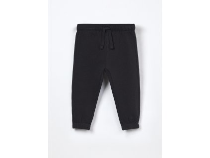 Jogger in french terry di puro cotone neonato (Velikost 9-12 měsíců (74 cm), Barva Šedá)
