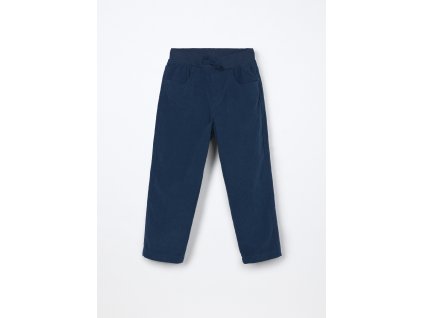 Jogger in costina di velluto bambino (Velikost 3-4 let (104 cm), Barva Modrá)