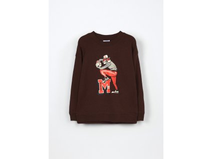 Felpa in puro cotone bambino (Velikost 3-4 let (104 cm), Barva Hnědá)