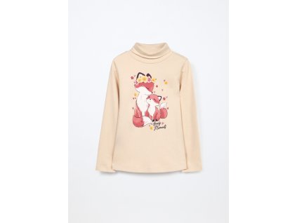 Lupetto in interlock di puro cotone bambina (Velikost 3-4 let (104 cm), Barva Růžová)