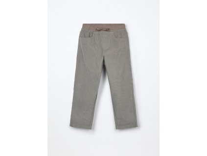 Jogger in costina di velluto bambino (Velikost 3-4 let (104 cm), Barva Zelená)