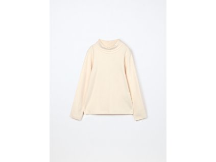 Lupetto in interlock di puro cotone bambina (Velikost 3-4 let (104 cm), Barva Bílá)