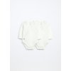 Pack 2 body in interlock di puro cotone (Velikost 0-0)