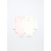 Pack 2 body in interlock di puro cotone (Velikost 0-0)