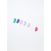 Pack7 calze corte misto cotone neonato (Velikost 6-12)