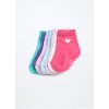 Pack7 calze corte misto cotone neonato (Velikost 6-12)