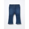 Treggings flare fit in denim di misto cotone neonata (Velikost 9-12)