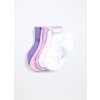 Pack 5 calze corte misto cotone bambina (Velikost 2-4)