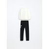 Jogging set in french terry stretch bambina (Velikost 3-4)