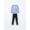 Jogging set in french terry stretch bambina (Velikost 3-4)